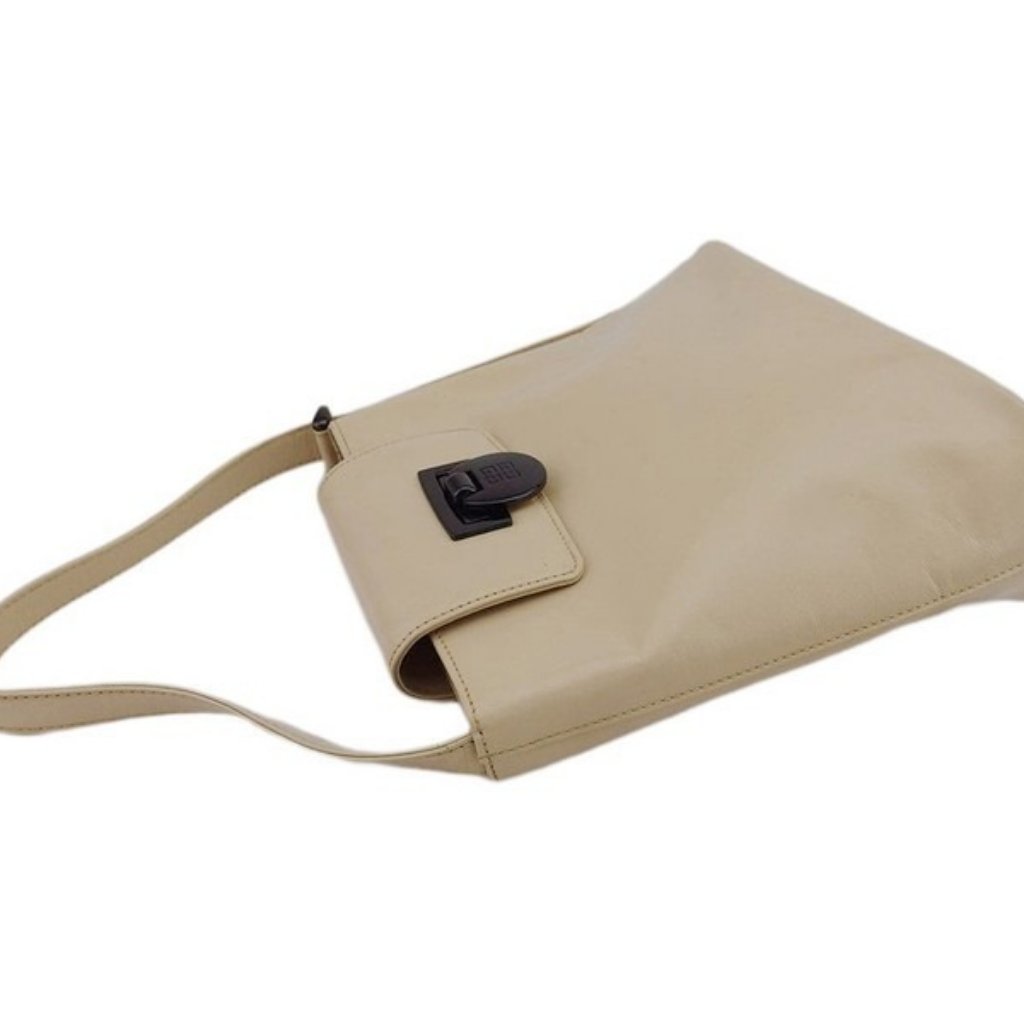 Givenchy Handbag Beige Black Gold Women Authentic Secondhand